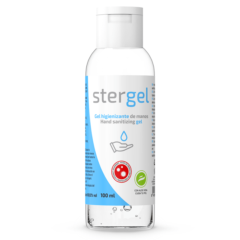 stergel gel igienizzante mani idroalcolico aloe vera 100ml