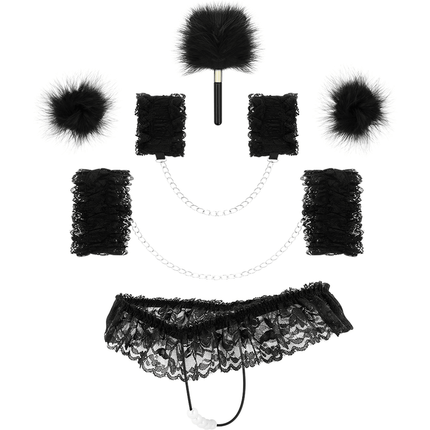 coquette chic desire accessori in pizzo set bondage deluxe