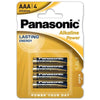 PANASONIC - BATTERIA BRONZO AAA LR03 4U - Only Vibes