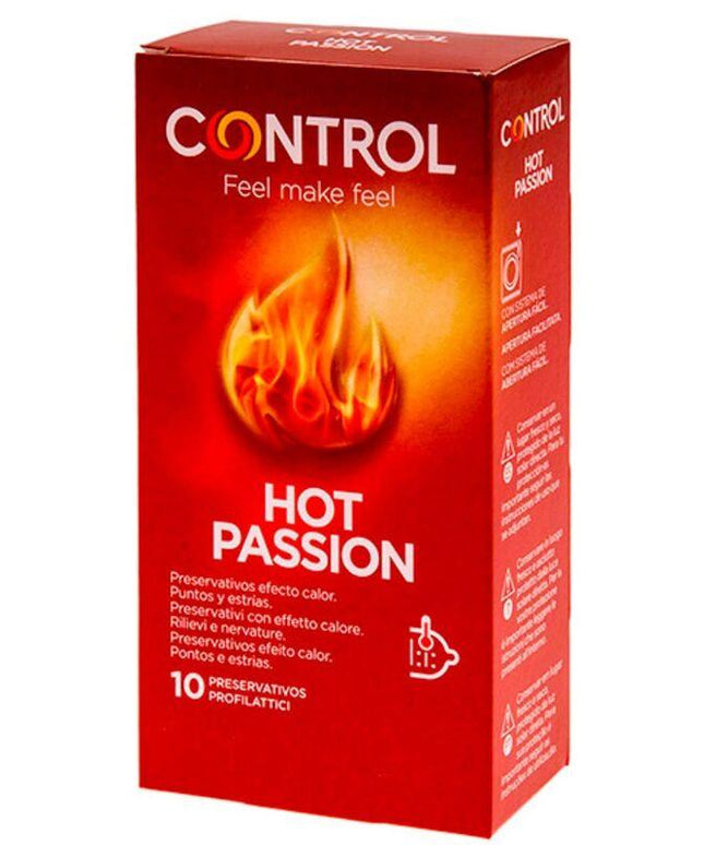 control effetto riscaldante hot passion 10 unita