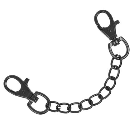 fetish submissive polsini alla caviglia in pelle vegana con fodera in noprene