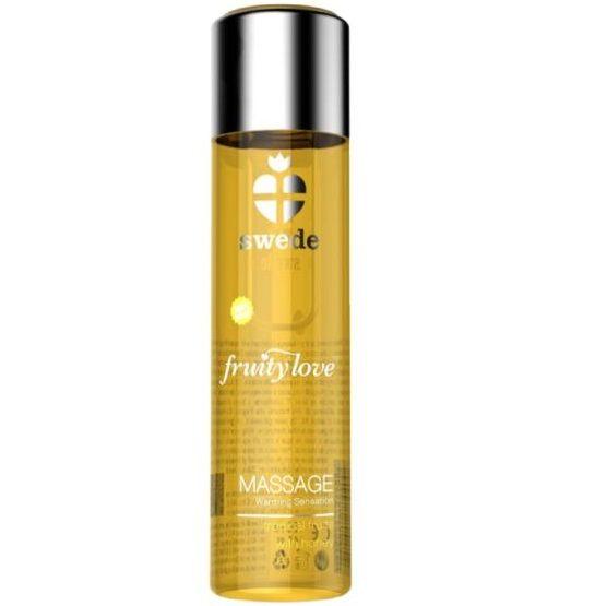 swede fruity love olio da massaggio effetto riscaldante fruttato tropicale al miele 60 ml