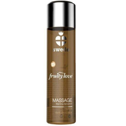 swede fruity love olio da massaggio effetto riscaldante cioccolato fondente intenso 60 ml