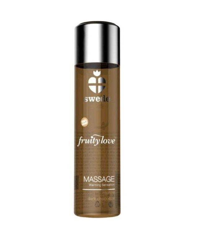 swede fruity love olio da massaggio effetto riscaldante cioccolato fondente intenso 60 ml