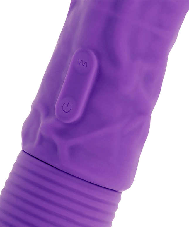 ohmama dildo realistico in silicone a 8 velocit