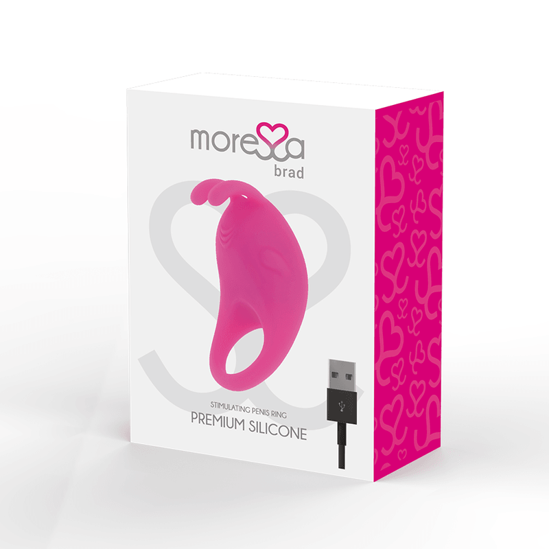 MORESSA - BRAD PREMIUM SILICONE RICARICABILE ROSA - Only Vibes