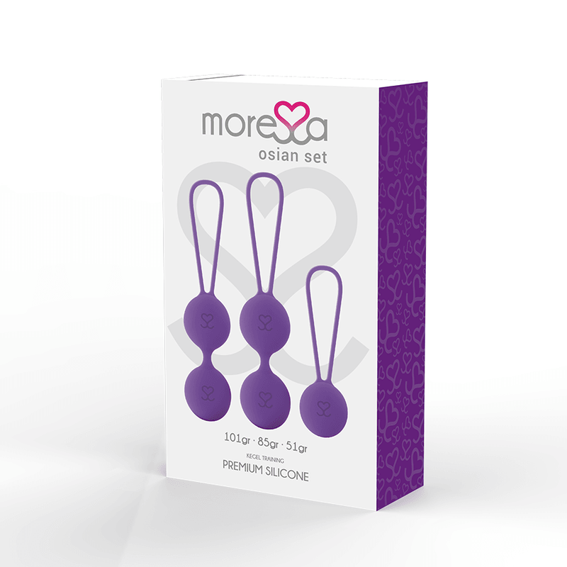 MORESSA - OSIAN SET PREMIUM IN SILICONE LILLA - Only Vibes