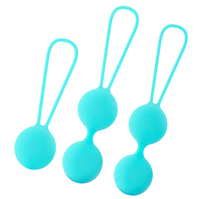 MORESSA - SET OSIAN PREMIUM IN SILICONE TURCHESE - Only Vibes