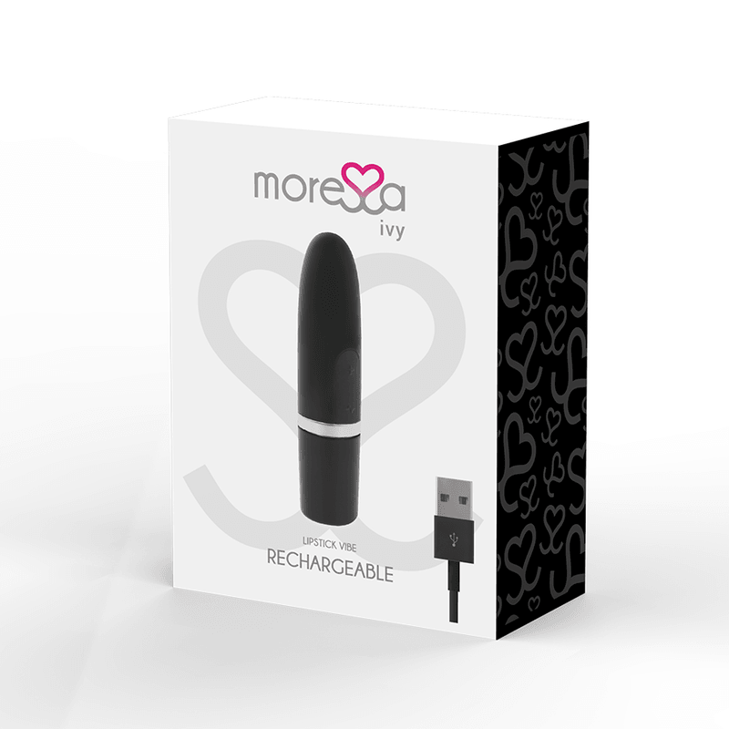 moressa ivy vibratore stimolatore da viaggio nero