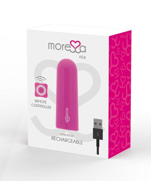 moressa telecomando vibratore nix rosa