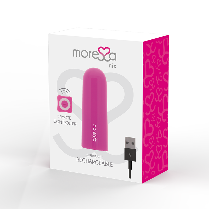 MORESSA - TELECOMANDO VIBRATORE NIX ROSA