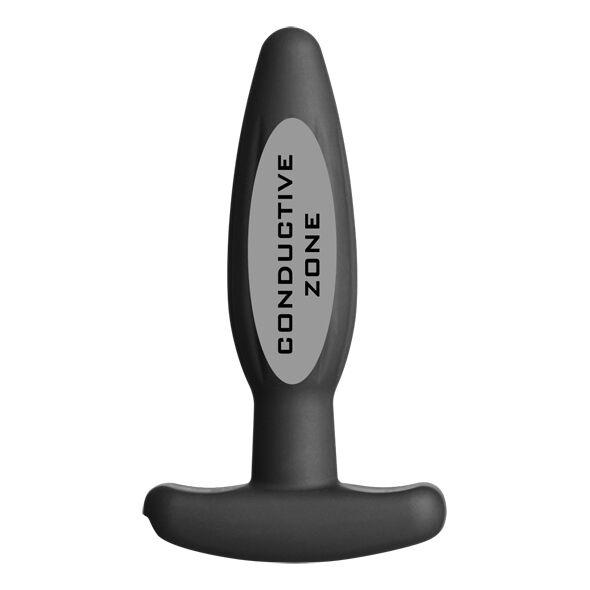 electrastim tappo rocker in silicone nero piccolo