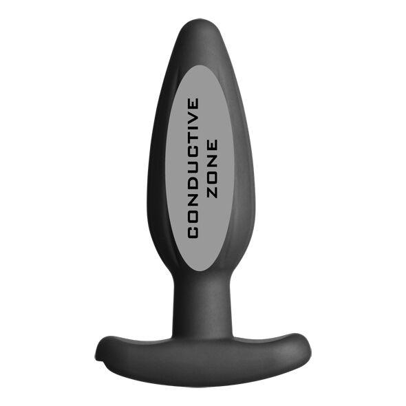 electrastim tappo rocker in silicone nero medio