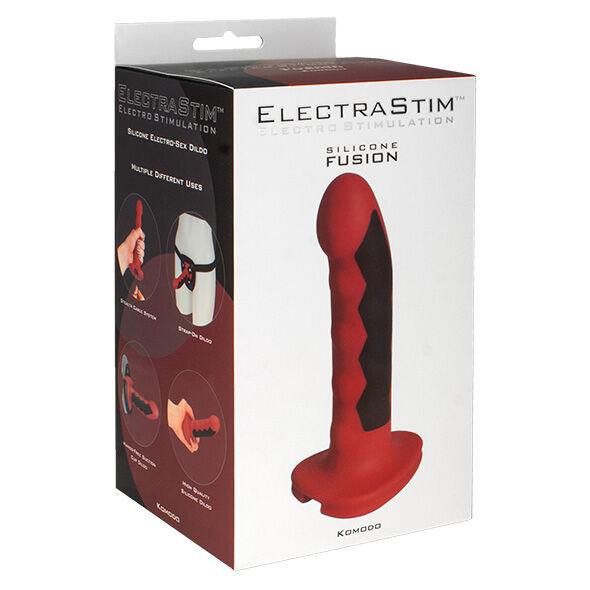 electrastim dildo komodo silicone fusion