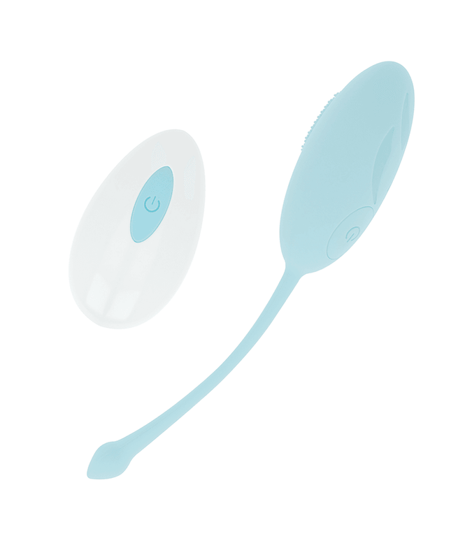 ohmama uovo vibrante strutturato 10 modalita blu