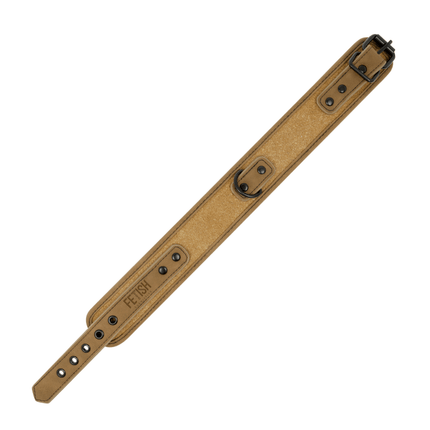 fetish submissive origen collana foderata in neoprene con catena