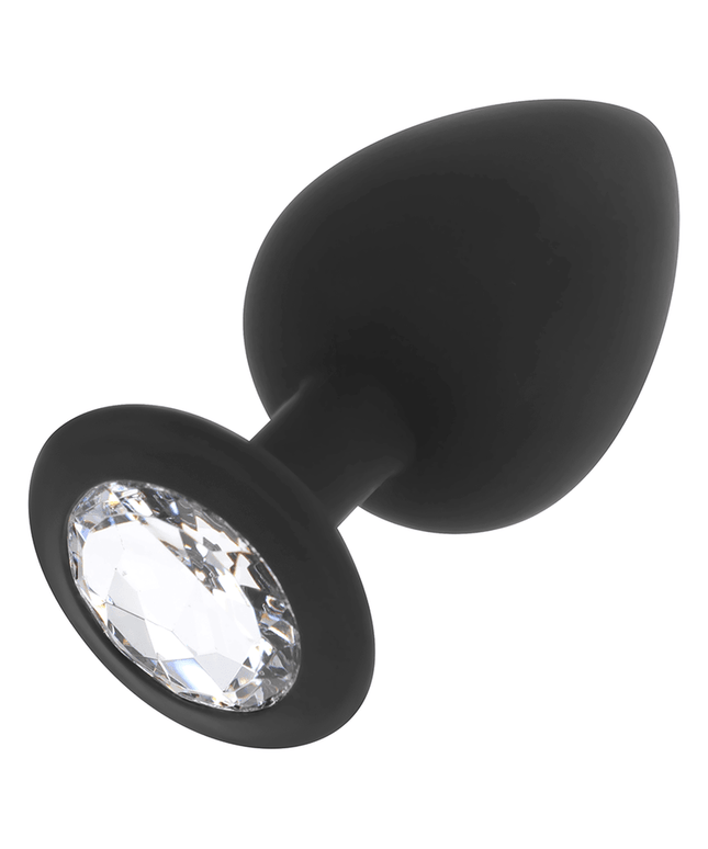ohmama plug anale in silicone diamond misura l 9 cm