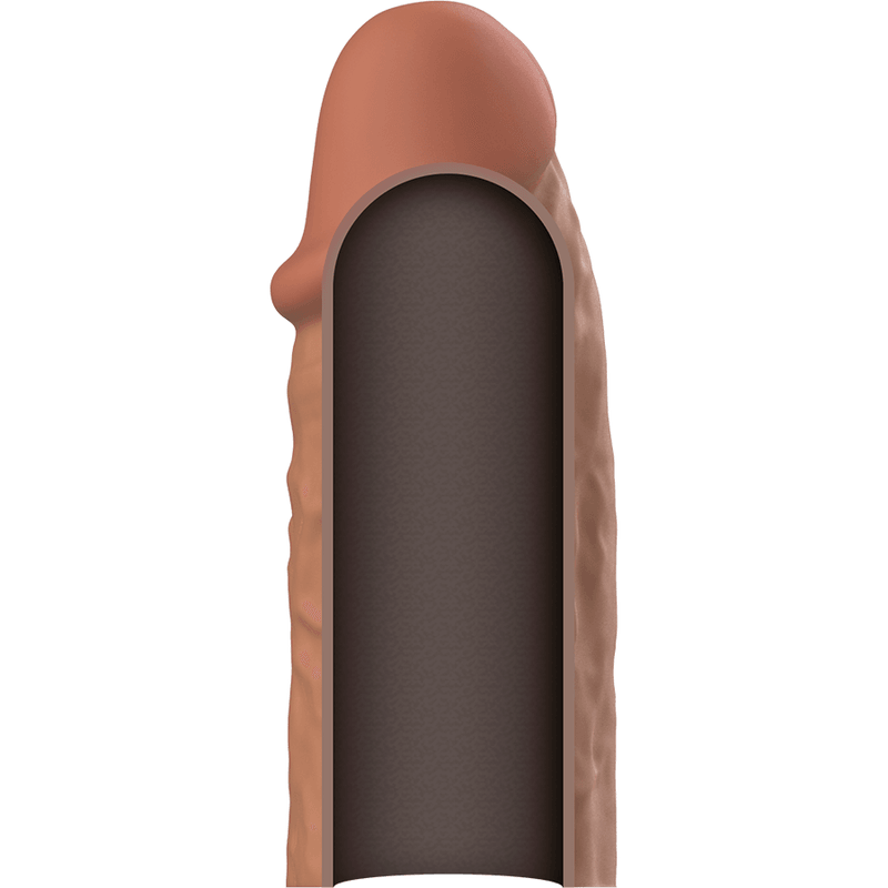 virilxl estensione del pene in silicone liquido v3 marrone