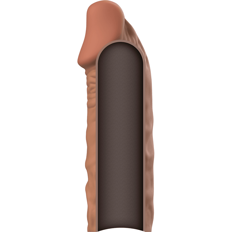 virilxl estensione del pene in silicone liquido v5 marrone