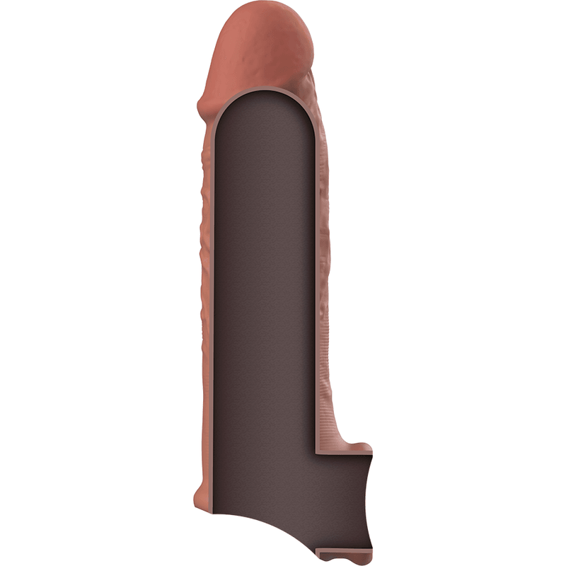 virilxl estensione del pene in silicone liquido v9 marrone