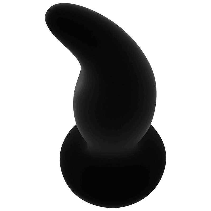 ohmama plug anale curvo in silicone p point 12 cm