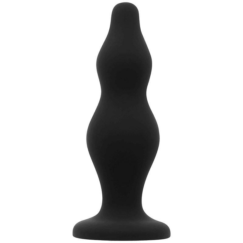 ohmama plug anale in silicone livellato 12 cm