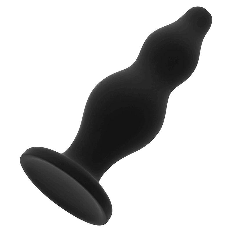 ohmama plug anale in silicone livellato 12 cm