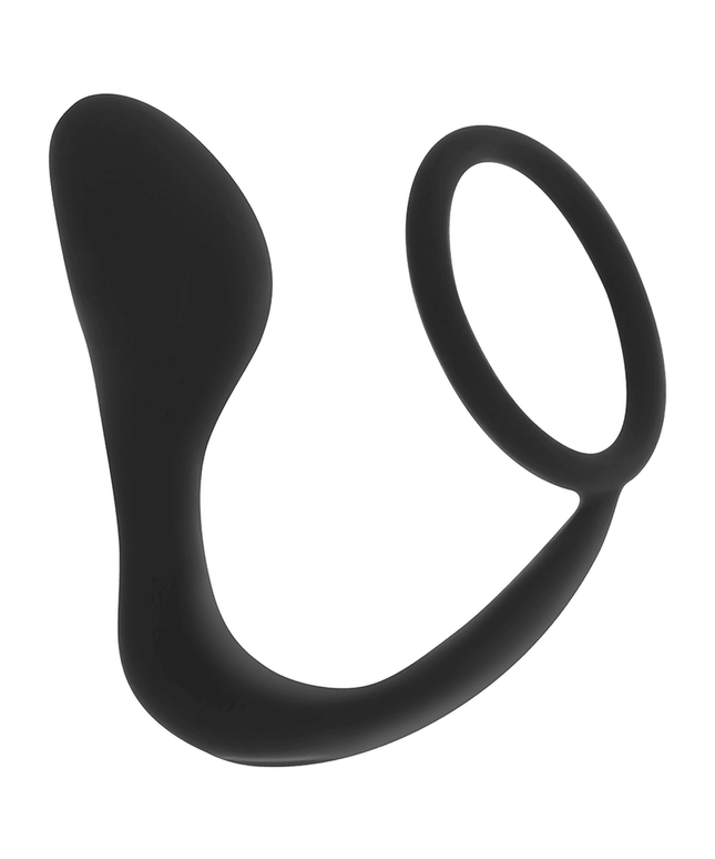 ohmama plug anale in silicone con anello 10 5 cm