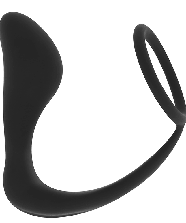 ohmama plug anale in silicone con anello 10 5 cm