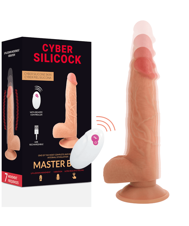 cyber silicock telecomando realistic master ben 23 88 cm o 4 3 cm
