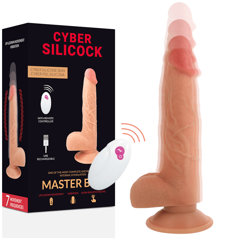 cyber silicock telecomando realistic master ben 23 88 cm o 4 3 cm