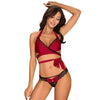 obsessive sensuelia set due pezzi rosso xxl