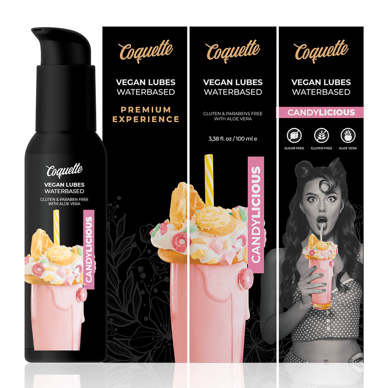 coquette chic desire esperienza premium lubrificante vegano candylicious 100ml