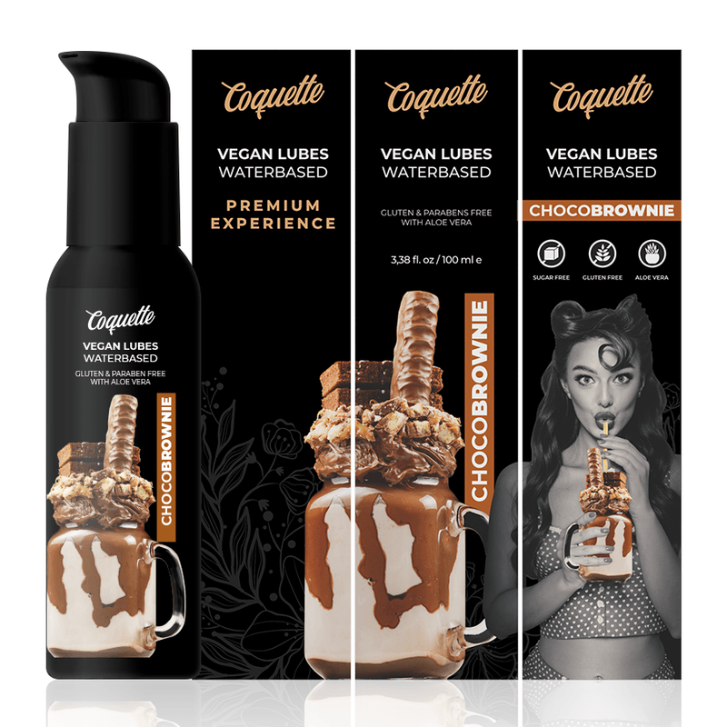 coquette chic desire lubrificante vegano al chocobrownie esperienza premium 100ml