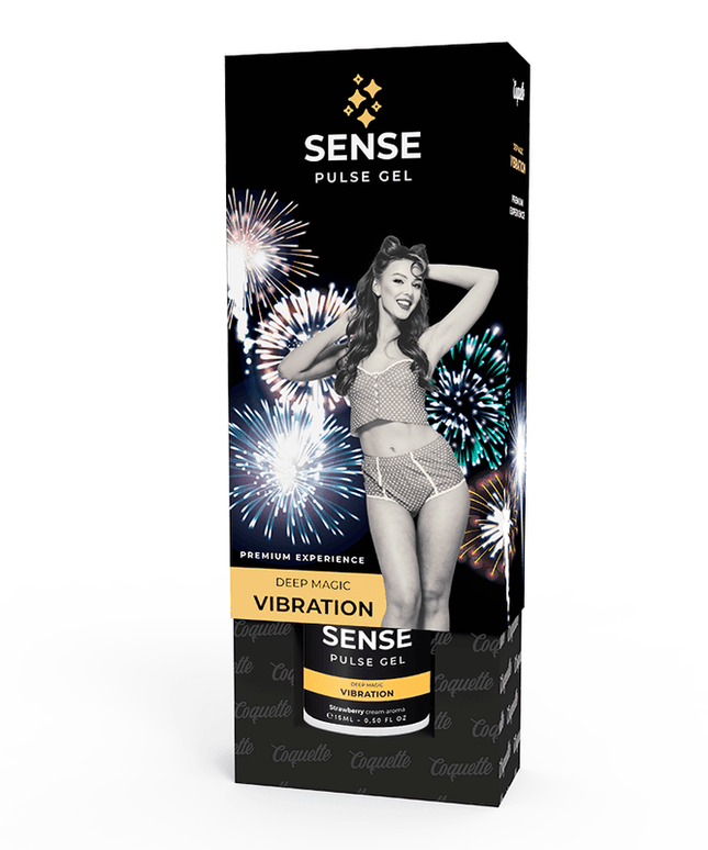 coquette chic desire gel vibrante pulse fragola premium liquido 15ml