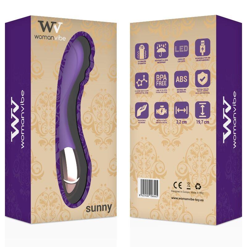 WOMANVIBE - VIBRATORE RICARICABILE SUNNY SILICONE - Only Vibes