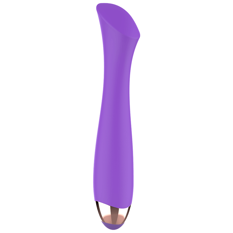 womanvibe vibratore ricaricabile in silicone punto k mandy