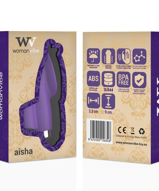 WOMANVIBE - DITO STIMOLATORE AISHA IN SILICONE - Only Vibes