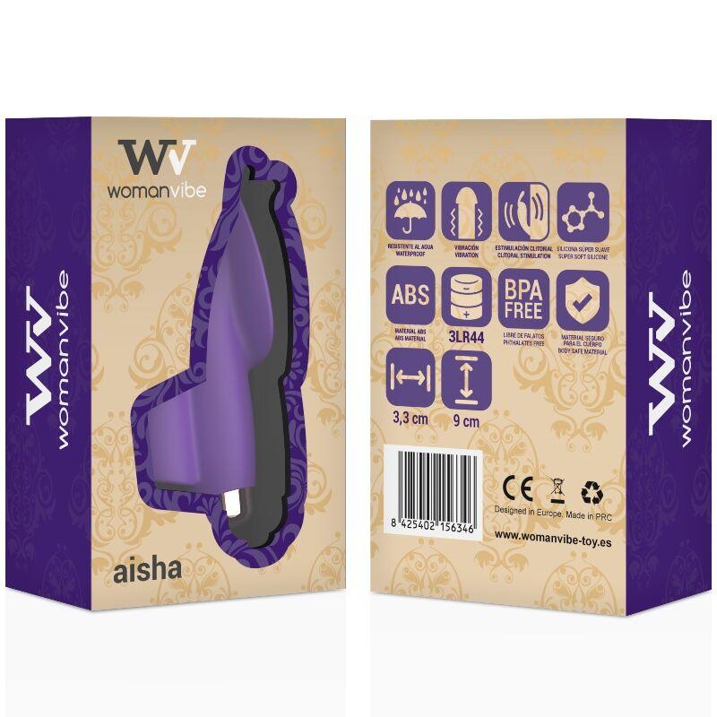 WOMANVIBE - DITO STIMOLATORE AISHA IN SILICONE - Only Vibes