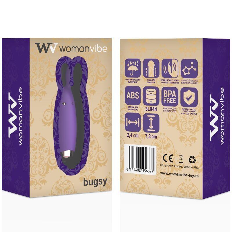 WOMANVIBE - STIMOLATORE IN SILICONE BUGSY - Only Vibes