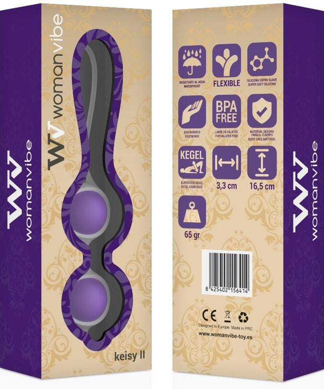 WOMANVIBE - SFERE IN SILICONE WOMANVIBE KEISY II - Only Vibes