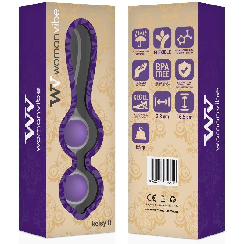 WOMANVIBE - SFERE IN SILICONE WOMANVIBE KEISY II - Only Vibes