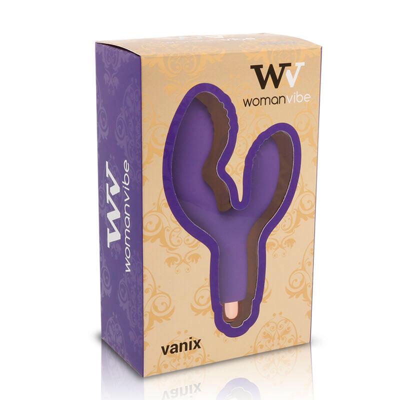 WOMANVIBE - VANIX STIMOLATORE VIBRATORE SILICONE - Only Vibes