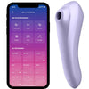 satisfyer vibratore dual pleasure air pulse mauve