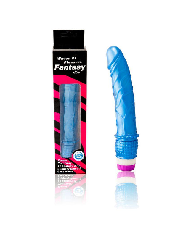 BAILE - VIBRATORE ONDE DI PIACERE 23 CM BLU - Only Vibes