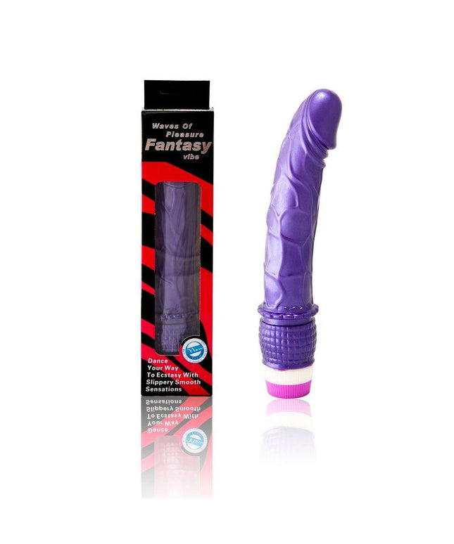 BAILE - VIBRATORE ONDE DI PIACERE 23 CM VIOLA - Only Vibes