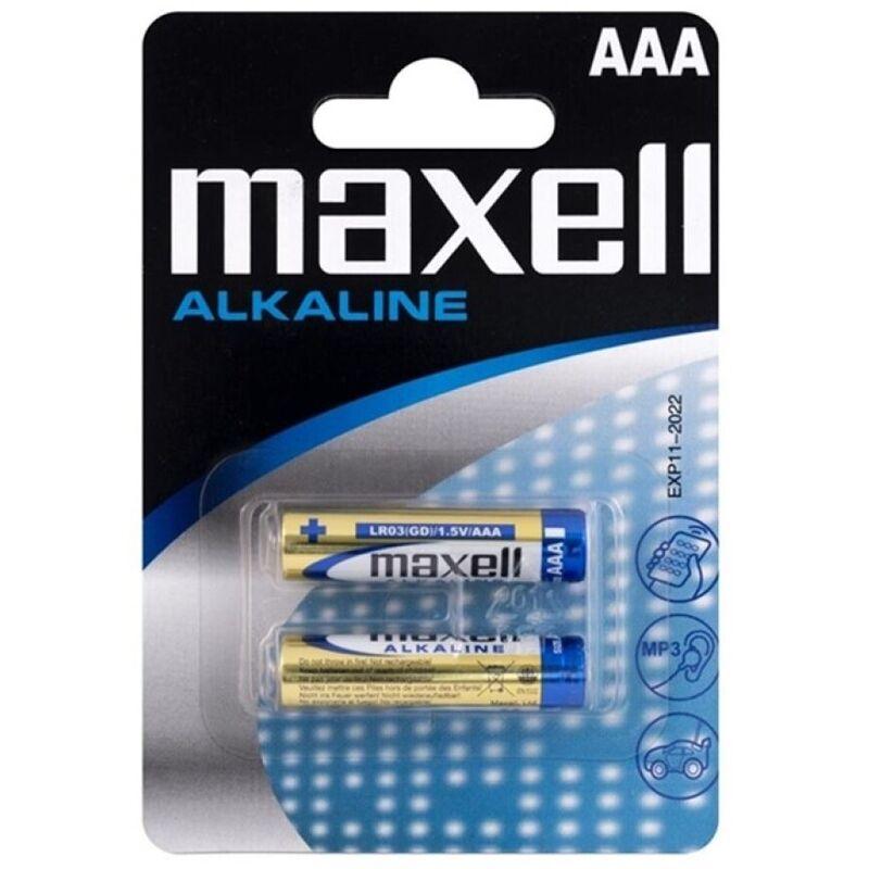 maxell batteria alcalina aaa lr03 blister 2