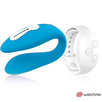 wearwatch watchme vibratore a doppia tecnologia indigo snow