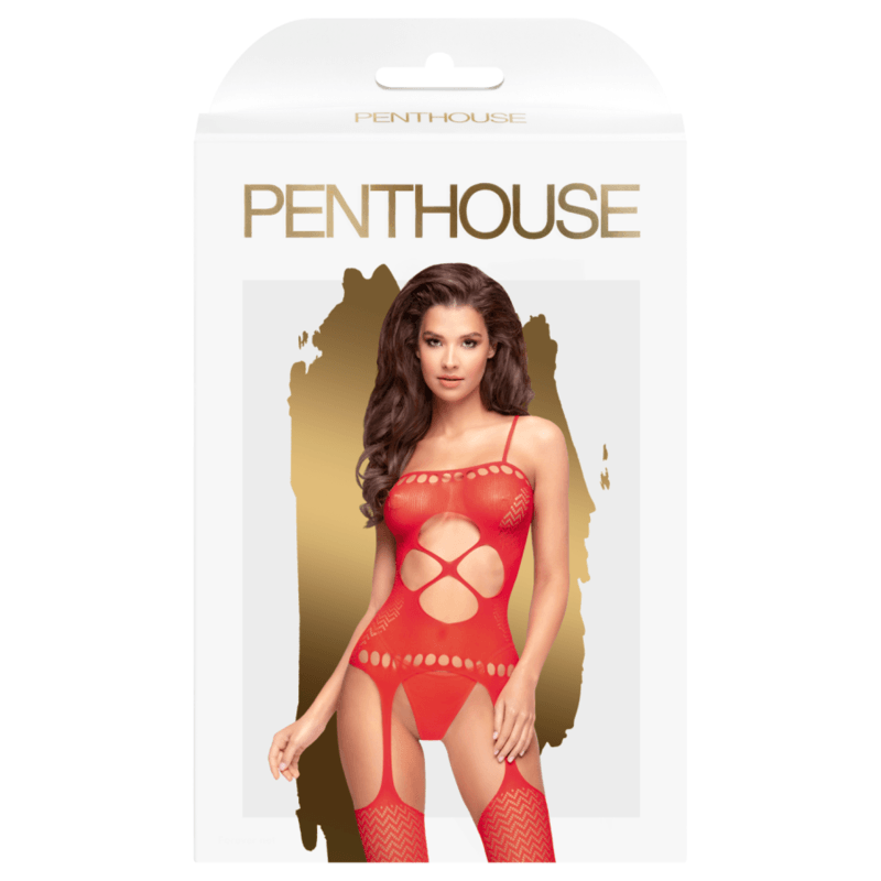 penthouse hot nightfall bodystocking nero s l