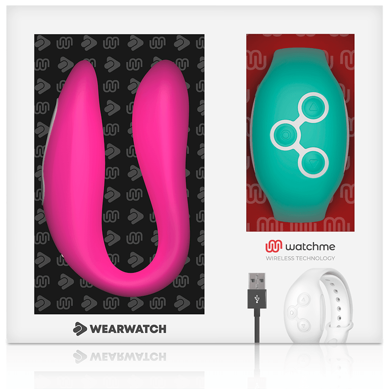 wearwatch vibratore watchme a doppia tecnologia fucsia acqua di mare